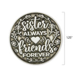 Sisters Always Friends Forever, Family Love Expression Coin