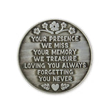 In Loving Memory, Bereavement Love Expression Coin