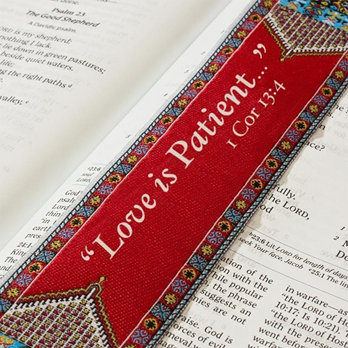 Logos Bookmark - Love is Patient 1 Cor. 13:4
