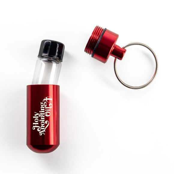 Anointing Oil Keychain - Red