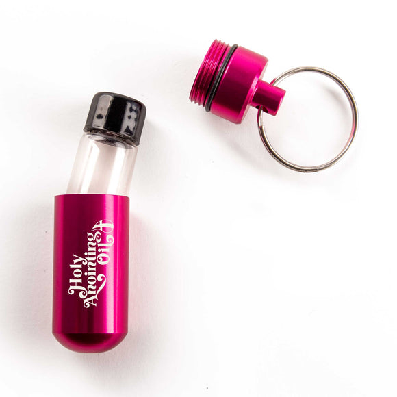 Anointing Oil Keychain - Pink