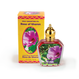 bottle of rose of sharon anointing oil with box