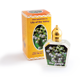 bottle of lily of the valley anointing oil with box