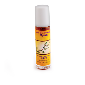 1/4 oz roller top bottle of myrrh anointing oil