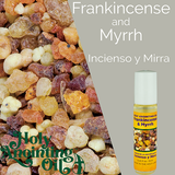 Frankincense & Myrrh Anointing Oil Deluxe Gift Box Set - Silver