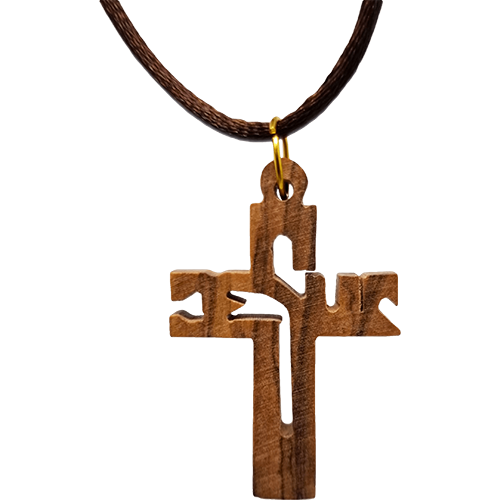 Small Jesus Pendant Necklace