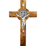 Saint Benedict 6.25" Wall Cross - Large