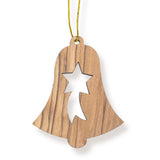 Olive Wood Christmas Ornaments Pack of 10