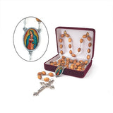 Our Lady of Guadalupe Olive Wood Rosary