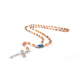 Our Lady of Grace Olive Wood Rosary