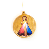 Thick Round Icon Ornament – Jesus Divine Mercy