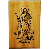 Good Shepherd Olive Wood Magnet