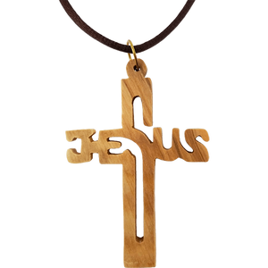 Large Jesus Pendant Necklace