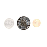 Kindness Token with other coins to show size